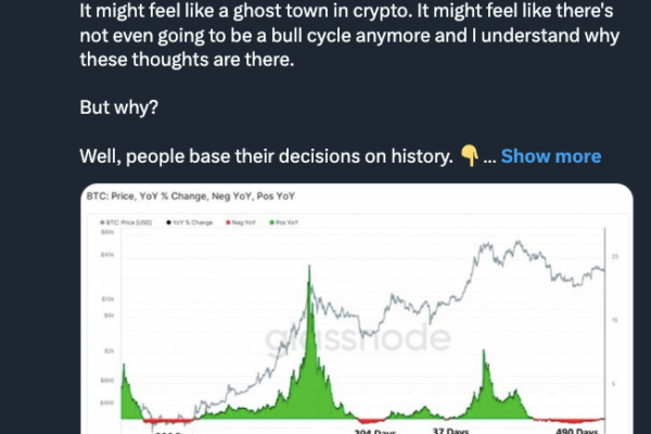 இல்லை, பிட்காயின் அதன் 'எப்போதும் நீண்ட கரடி சந்தையில்' இல்லை - ஏன் என்பது இங்கே