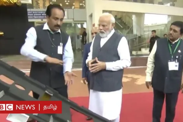 நிலாவில் சந்திரயான்-3 தரையிறங்கிய இடத்திற்கு பெயர் வைத்த பிரதமர் மோதி என்ன பேசினார்?