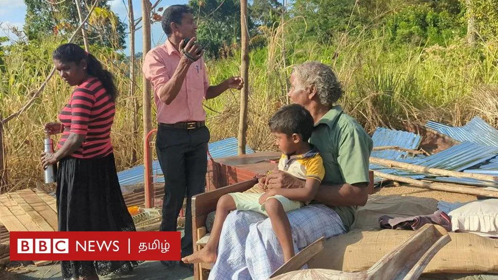 இலங்கை: மலையக தமிழர் கட்டிய வீட்டை இடித்த அதிகாரி, தாக்கச் சென்ற அமைச்சர் - என்ன நடந்தது? - BBC News தமிழ்