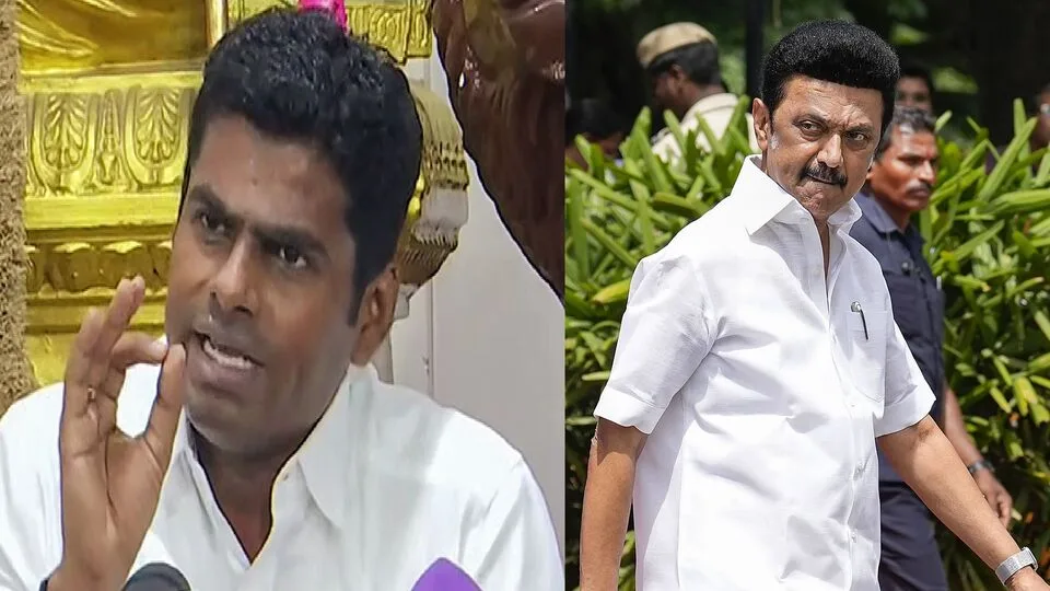 Annamalai Vs CM Stalin : ஊழலின் உறைவிடம் திமுக.. பொய் சொல்லியிருக்கிறார் முதல்வர் மு.க ஸ்டாலின்.. அண்ணாமலை கடும் தாக்கு!