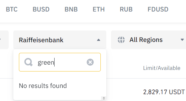 Binance P2P அனுமதியளிக்கப்பட்ட ரஷ்ய வங்கிகளை பணம் செலுத்தும் பட்டியலில் இருந்து நீக்குகிறது