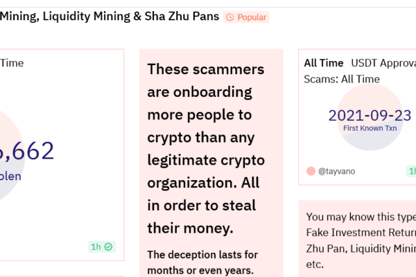 ஃபிஷிங் பாதிக்கப்பட்டவர் கண்களில் நீர் ஊறவைக்கும் $4.5M USDT இல் மோசடி செய்பவருக்கு அனுப்புகிறார்