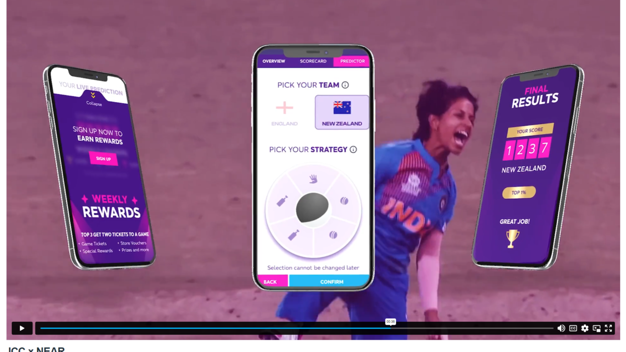 உலகக் கோப்பை கிரிக்கெட்டில் Web3 ஃபேன் செயலி ஐசிசி அருகில் பிளாக்செயினில் தட்டுகிறது