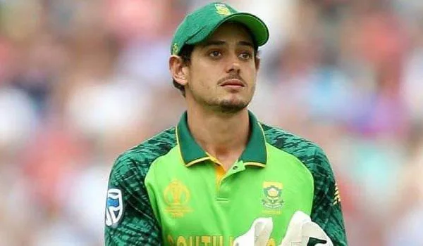 ஐசிசி உலகக்கோப்பை..!! ஓய்வு பெறுகிறார் குயின்டன் டி காக்..!! அதிர்ச்சியில் ரசிகர்கள்..!! இதுதான் காரணமா..?