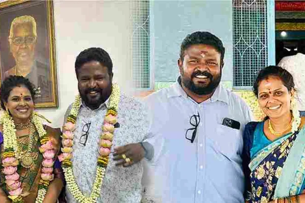 காதலனை கரம் பிடித்தார் பிரபல சீரியல் நடிகை..!! அதிர்ச்சியில் பெற்றோர்..!! ரசிகர்கள் வாழ்த்து..!!