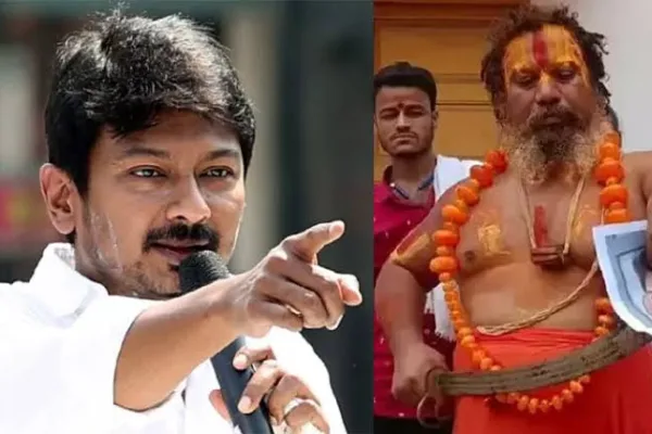 ”ரூ.10 கோடி போதாதுன்னா அதுக்கும் மேல தர்றேன்”..!! உதயநிதிக்கு மீண்டும் கொலை மிரட்டல் விடுத்த சாமியார்..!!