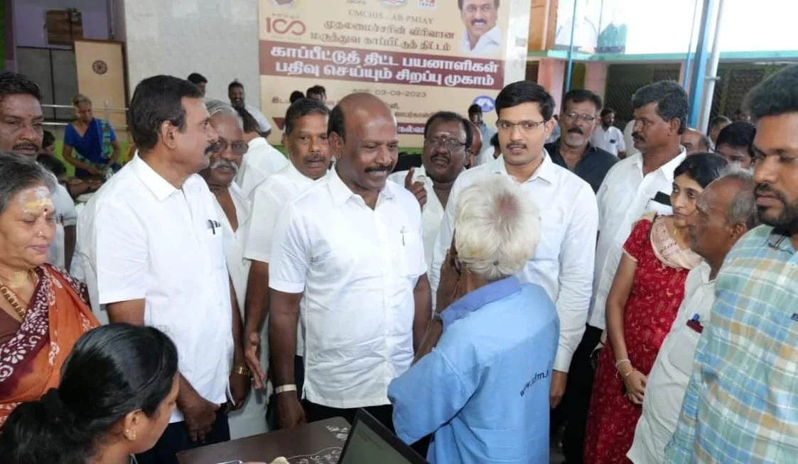 முதலமைச்சரின் மருத்துவக் காப்பீட்டுத் திட்டம் | ஒரே நாளில் 100 சிறப்பு முகாம்கள் நடத்தப்படும்: அமைச்சர் மா.சுப்பிரமணியன்