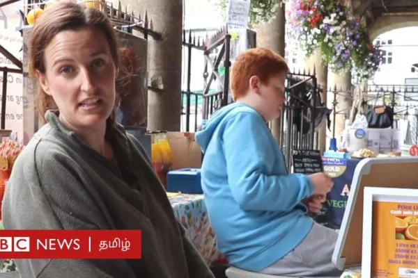 இங்கிலாந்தின் இந்த ஜூஸ் கடை ரொம்ப ஸ்பெஷல் – ஏன் தெரியுமா? – வீடியோ