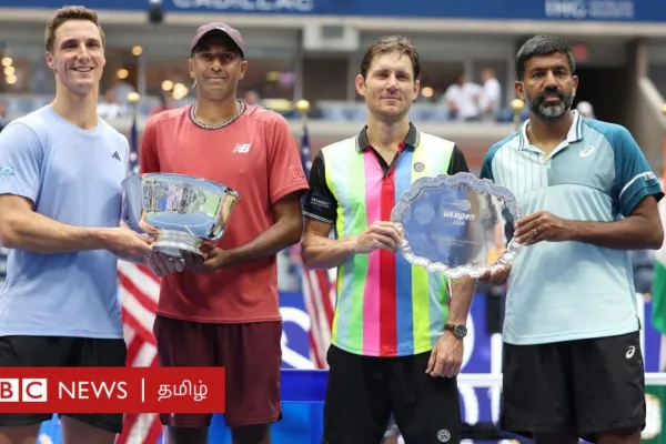 யுஎஸ் ஓபன் டென்னிஸ்: போபண்ணா ஜோடியை வீழ்த்தி ராஜீவ் ராம் ஜோடி புதிய சாதனை