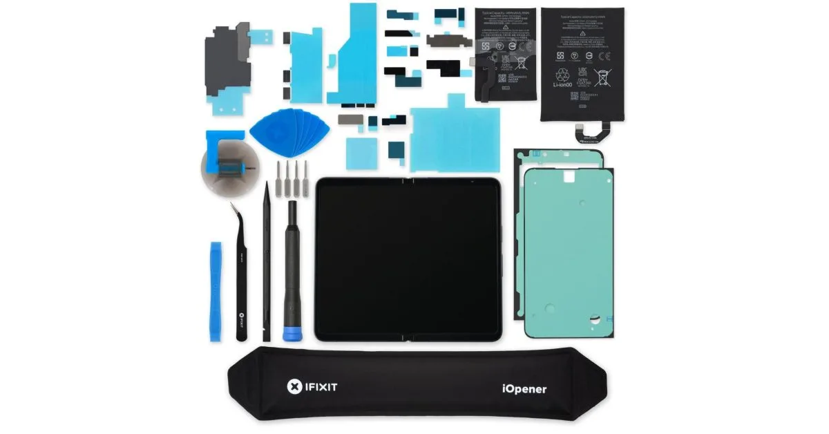 $900 பிக்சல் ஃபோல்ட் இன்னர் ஸ்கிரீன் ரிப்பேர் கிட் இப்போது iFixit இலிருந்து கிடைக்கிறது