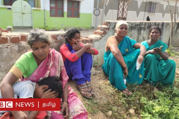 நாட்றம்பள்ளியில் வேன் மீது மோதிய லாரி: 7 பெண்கள் பலி - விபத்து எப்படி நடந்தது?