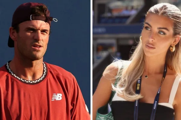 Tommy Paul (L), Paige Lorenze (R)