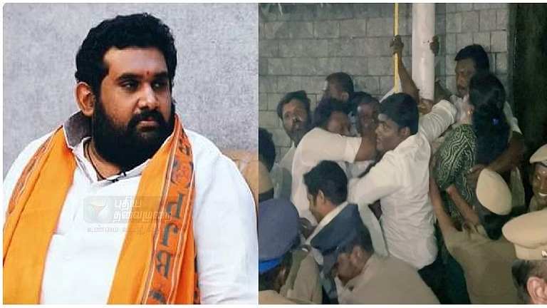 அண்ணாமலையின் நண்பர் அமர்பிரசாத் ரெட்டியை மீண்டும் தூக்கியது காவல்துறை..!! இப்போ என்ன வழக்கு தெரியுமா..?