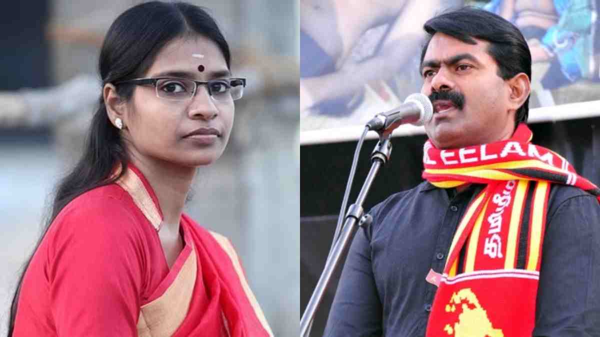 ’இந்த 9 ஏக்கர் நிலம் வாங்க பணம் எங்கிருந்து வந்துச்சு’..? சீமானை மீண்டும் சீண்டும் வீரலட்சுமி..!!