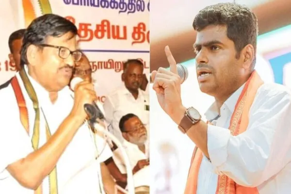 ஊழலைப் பற்றிப் பேச அண்ணாமலைக்கு என்ன தகுதி இருக்கிறது? - கே.எஸ்.அழகிரி காட்டம்