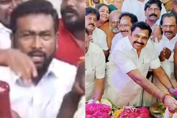 பசும்பொன்னில் பரபரப்பு ..இபிஎஸ்க்கு எதிராக கோஷம்..கார் மீது செருப்பு வீச்சு!