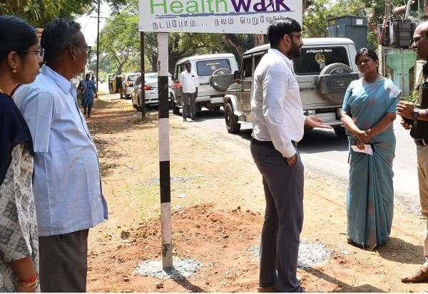 Beech Road Pavement Project: Commencement of Rs 5 crore work in Cuddalore  பீச் ரோட்டில் நடைபாதை திட்டம் செயல்படுத்த  நடவடிக்கை