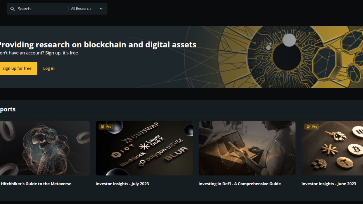 புதிய Cointelegraph ஆராய்ச்சி முனையம்: முக்கியமான கிரிப்டோ தரவு அறிக்கைகளுக்கான முகப்பு