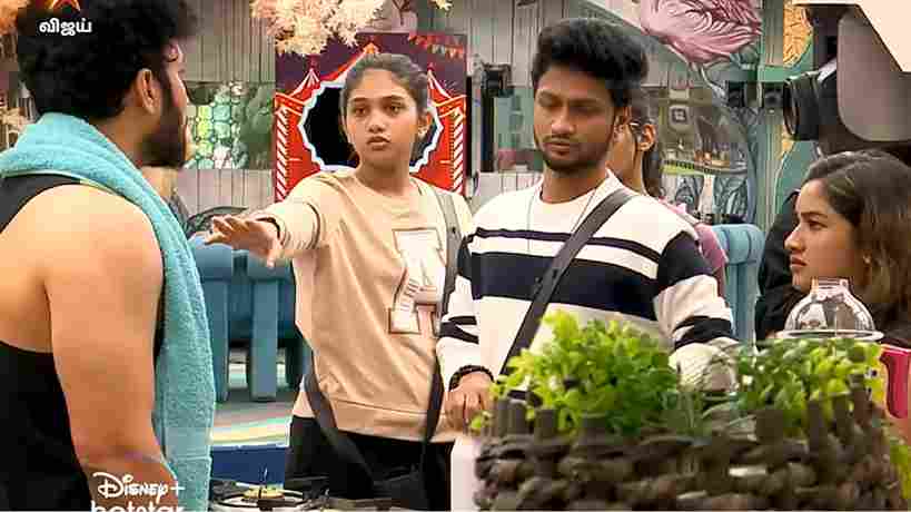 ’போற போக்க பாத்தா அடிதடி நடக்கும் போலயே’..!! பிக்பாஸ் வீட்டில் வெடித்த கலவரம்..!! பரபரப்பு வீடியோ..!!