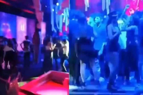 விடிய விடிய போதையில் தள்ளாடிய 250 மாணவ, மாணவிகள்..!! அரைகுறை ஆடையுடன் ஐட்டம் டான்ஸ்..!! அதிர்ந்த போலீஸ்..!!
