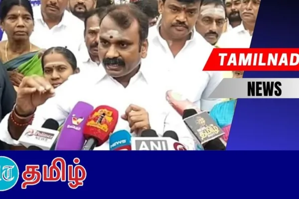 BJP: ‘ஜெய் ஸ்ரீராம்! ஜெய் ஸ்ரீராம்! ஜெய் ஸ்ரீராம்!’ செய்தியாளர் கேள்விக்கு எல்.முருகன் பதில்!