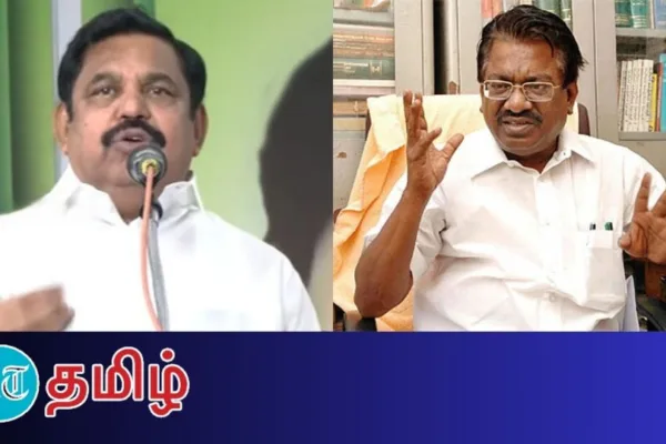 TKS: ’விடுதலைப் போரை, மகாபாரதப் போர் என ஈபிஎஸ் நினைக்கிறார்!’ டிகேஎஸ் இளங்கோவன் விளாசல்!