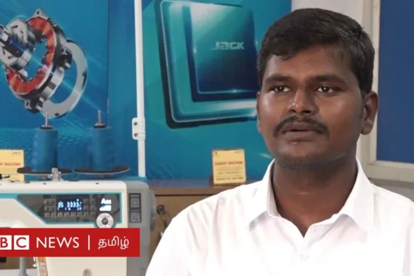 செயற்கை நுண்ணறிவு தொழில்நுட்பத்தின் உதவியுடன் இயங்கும் தையல் இயந்திரம்