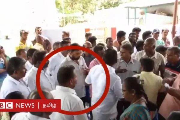 விருதுநகர் அருகே விவசாயியை காலால் எட்டி உதைத்த ஊராட்சி செயலர் - ஏன்?