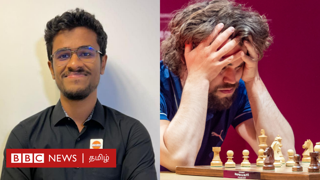 கத்தார் மாஸ்டர்ஸ் செஸ் போட்டியில் மேக்னஸ் கார்ல்சனை வீழ்த்திய கார்த்திகேயன் - யார் இவர்?