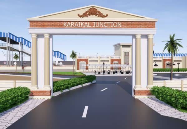 Renovation of Karaikal Railway Station in Amrit Bharat Project! Rs. 5.37 crores, the improvement work started  அம்ரித் பாரத் திட்டத்தில் காரைக்கால் ரயில் நிலையம் சீரமைப்பு! ரூ. 5.37 கோடியில் மேம்படுத்தும் பணிகள் துவங்கியது
