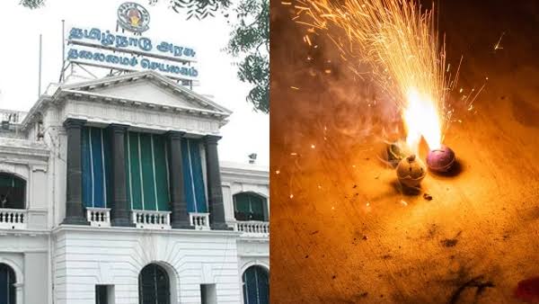 தமிழகமே…! பட்டாசு வெடிக்க கட்டுப்பாடு… மாவட்ட ஆட்சியர்கள் நடவடிக்கை எடுக்க உத்தரவு…!