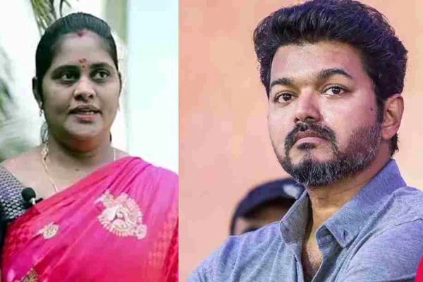 நானும் மக்களில் ஒருவர்தான்..!! இதை செய்ய மாட்டேன் என்று அறிக்கை விடுங்கள்..!! விஜய்யை விளாசிய ராஜேஸ்வரி பிரியா..!!