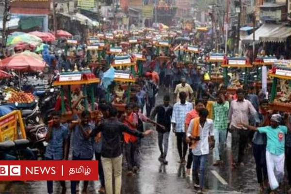 திருவண்ணாமலை: பள்ளி மாணவர்கள் நாயன்மார் சிலைகளை சுமப்பது ஏன்? இதை யார், எப்போது தொடங்கியது?