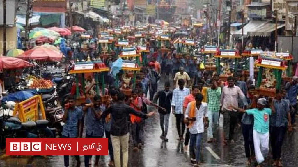 திருவண்ணாமலை: பள்ளி மாணவர்கள் நாயன்மார் சிலைகளை சுமப்பது ஏன்? இதை யார், எப்போது தொடங்கியது?