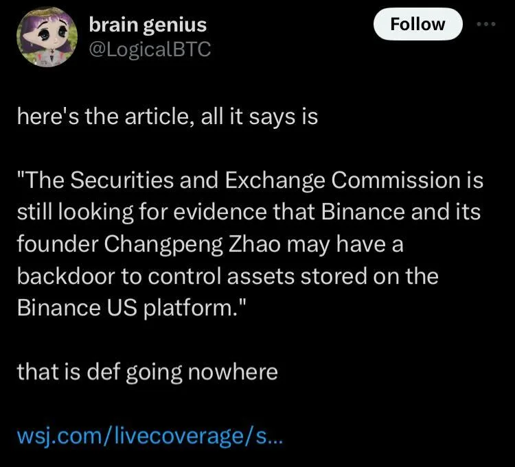 SEC இன்னும் Binance.US இல் சாத்தியமான FTX-பாணி மோசடியைத் தேடுகிறது: அறிக்கை