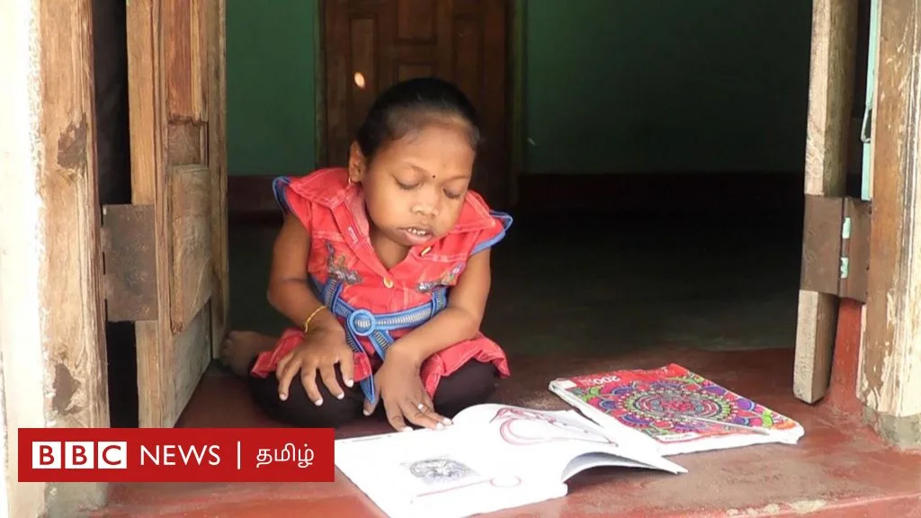 விதுர்ஷா: இந்த மாற்றுத் திறனாளி மாணவி இலங்கை முழுக்க பிரபலம் ஆனது ஏன்?