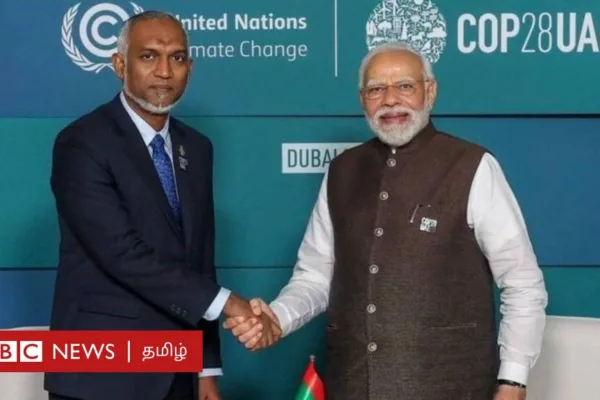 இந்தியாவை வெளியேறச் சொன்ன மாலத்தீவு அதிபர் முய்சுவுடன் பிரதமர் மோதி சந்திப்பு: என்ன பேசினர்?