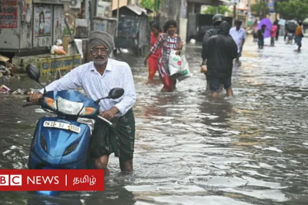 மிக்ஜாம் புயல்: சென்னை வெள்ளத்தை எதிர்கொண்ட பிபிசி செய்தியாளர்களின் அனுபவங்கள் - காணொளி