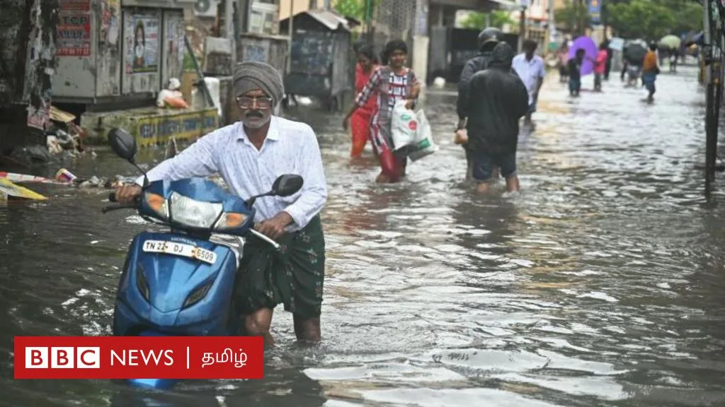 மிக்ஜாம் புயல்: சென்னை வெள்ளத்தை எதிர்கொண்ட பிபிசி செய்தியாளர்களின் அனுபவங்கள் - காணொளி