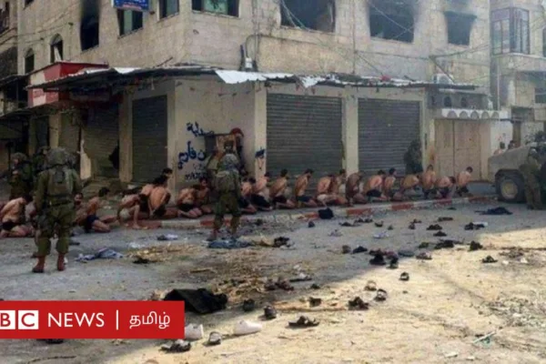 'காஸாவின் கடும் குளிரில் இஸ்ரேலிய ராணுவத்தினர் எங்களை அரைநிர்வாணமாக்கி சித்திரவதை செய்தனர்' - பாலத்தீன குடிமகனின் வாக்குமூலம்