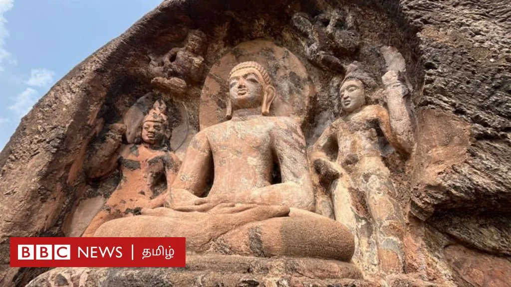 போஜனகொண்டா: ஒரு முழு மலையை குடைந்து ஈரடுக்குகளில் உருவான பௌத்த கோவில் - எங்கே உள்ளது?