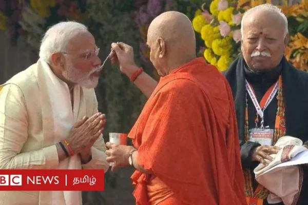 பா.ஜ.க. - ஆர்.எஸ்.எஸ்: மோதி பிரதமரான பிறகு ஒருமுறை கூட மோகன் பாகவத்தை சந்திக்க செல்லாதது ஏன்?