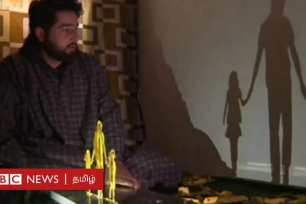 இணையத்தில் பிரபலமாகி வரும் காஷ்மீரின் நிழல்பட கலைஞரான 25 வயது இளைஞர்