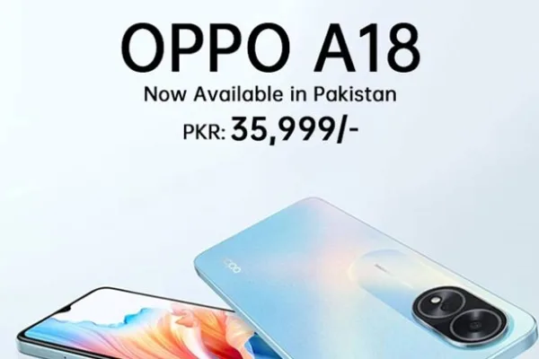 Oppo A18 (4/128GB) பாகிஸ்தானில் தரையிறங்குகிறது;  ஹீலியோ ஜி85 மற்றும் 5000எம்ஏஎச் செல் உடன் மலிவு விலையில் மேஸ்ட்ரோ