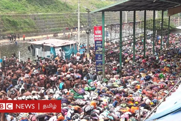 சபரிமலை: கூட்ட நெரிசலுக்கு மதச் சாயம் பூசப்படுகிறதா? உண்மையில் என்ன நடக்கிறது? பிபிசி கள ஆய்வு