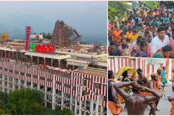 Palani: தைப்பொங்கல் கொண்டாட்டம்! பழனியில் குவிந்த பக்தர்கள் - 5 மணி நேரம் காத்திருந்து சாமி தரிசனம்