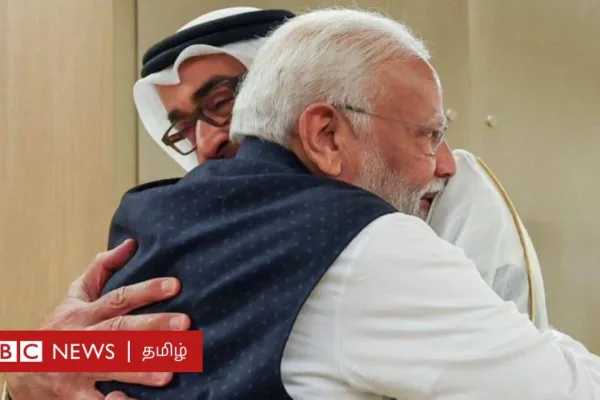 இந்தியா - ஐக்கிய அரபு அமீரகம் இரு நாட்டு உறவில் மோதியின் இந்துத்துவ முகம் குறுக்கிடாமல் இருப்பது எப்படி?