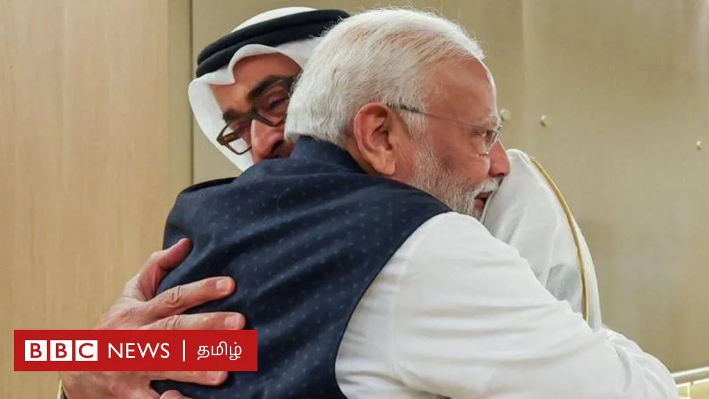 இந்தியா - ஐக்கிய அரபு அமீரகம் இரு நாட்டு உறவில் மோதியின் இந்துத்துவ முகம் குறுக்கிடாமல் இருப்பது எப்படி?