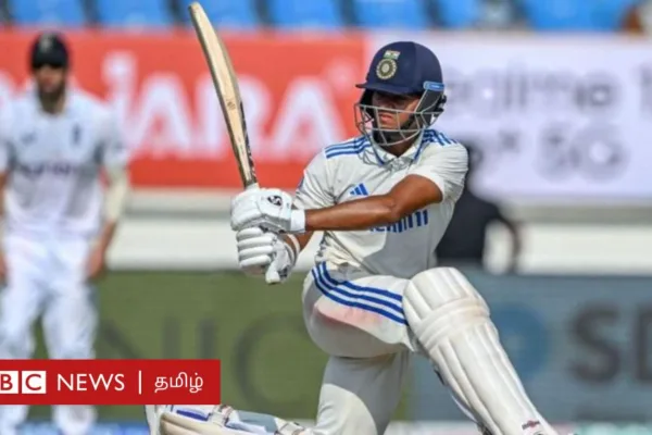 டெஸ்ட் கிரிக்கெட்: இங்கிலாந்து பந்துவீச்சாளர்களை திணறடித்த யஷஸ்வி ஜெய்ஸ்வாலின் 'ஜெய்ஸ்பால்' ஆட்டம்