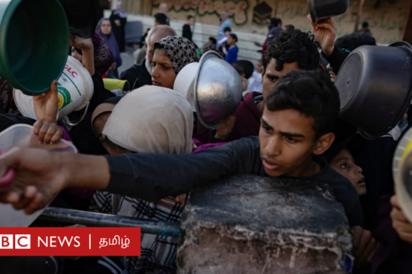 காஸா போர்: 'மக்களின் பசியை ஆயுதமாக்கும் இஸ்ரேல்' - ஐரோப்பிய ஒன்றியம் குற்றம் சாட்டுவது ஏன்?